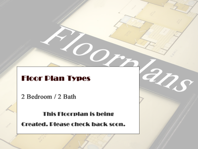 Two Bedroom / Two Bath - 1,024 Sq.Ft.*